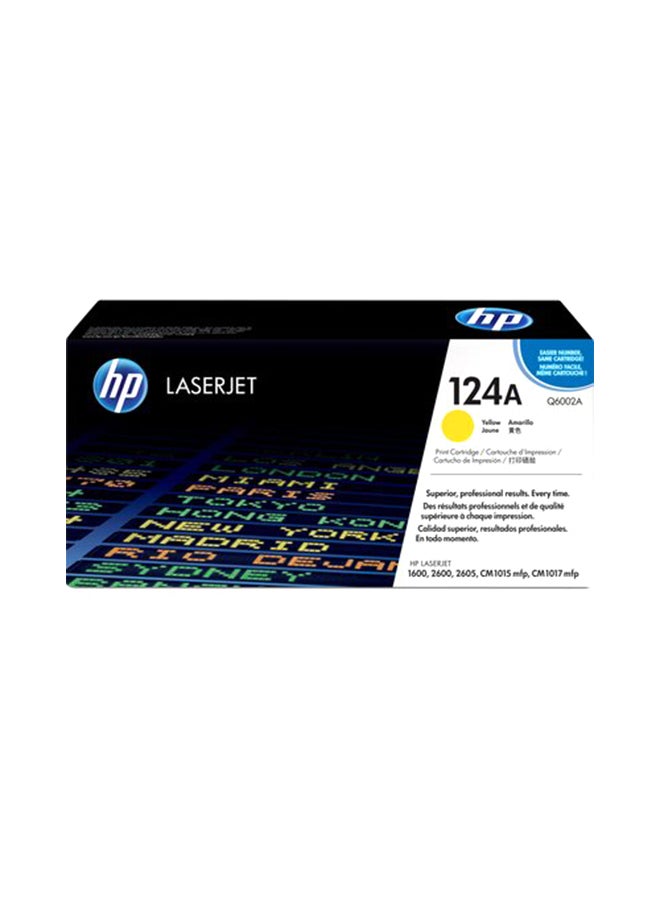 HP 124A Laser Toner Yellow