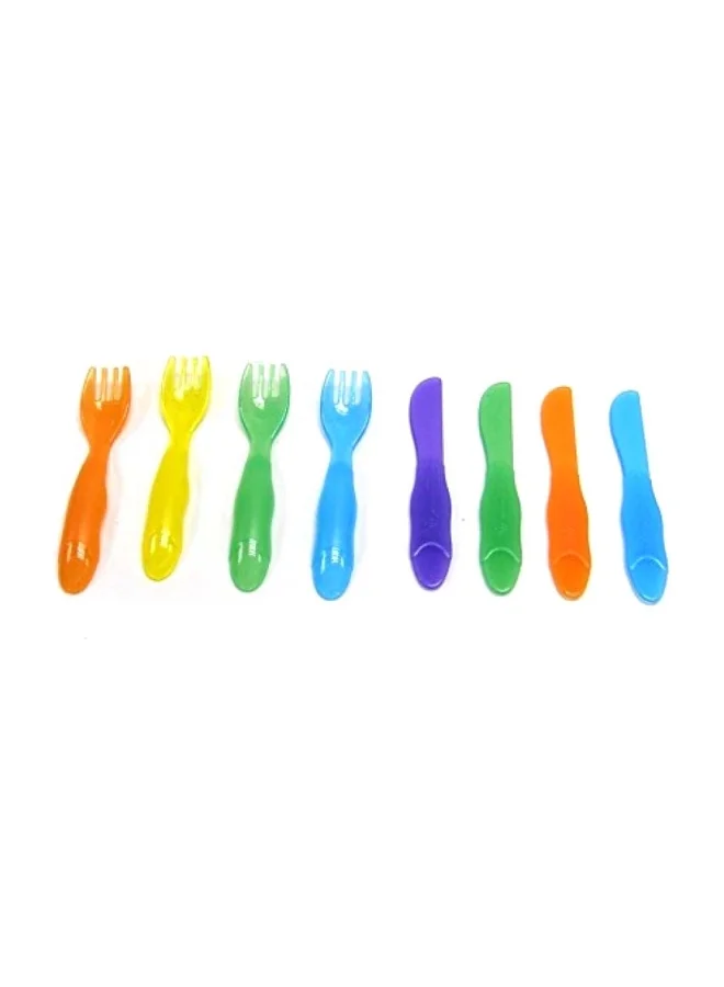 the FIRST years Take And Toss Toddler Spoon Set, Pack Of 16, Multicolour