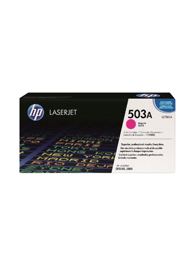 HP حبر طابعة ليزر 503A أرجواني