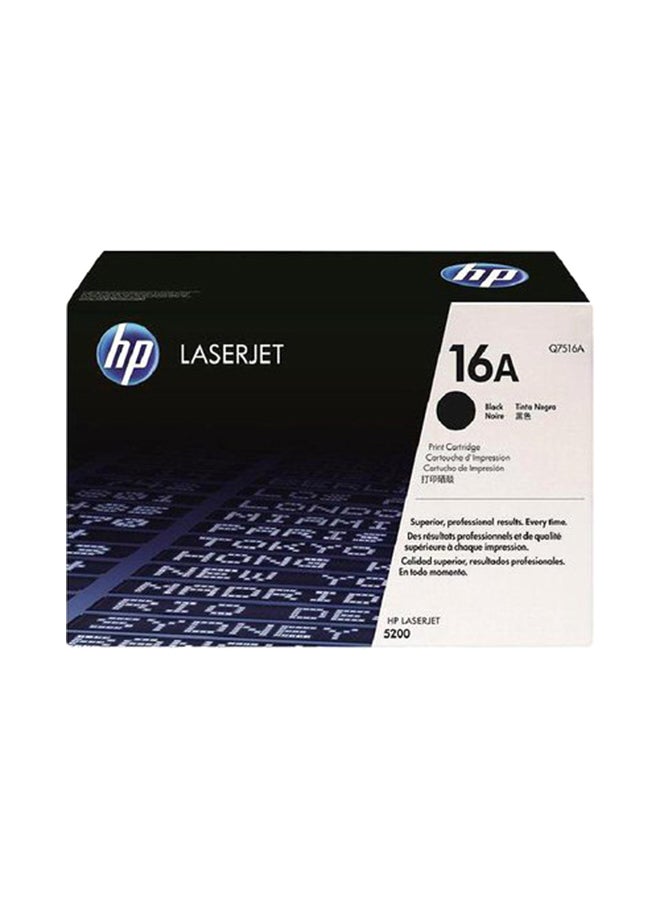 HP خرطوشة حبر موديل 16A أسود - Image 1