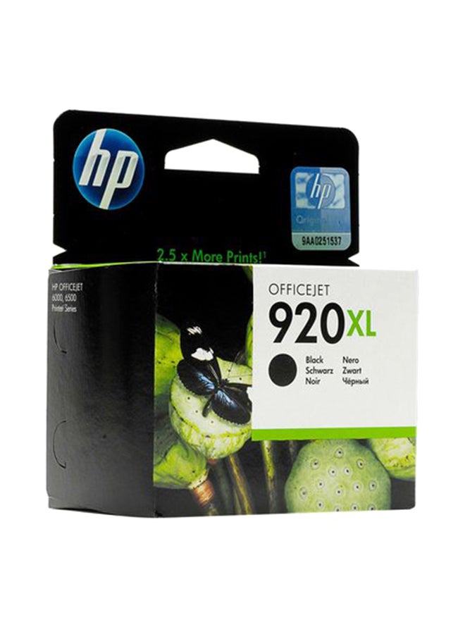 HP 920Xl Inkjet Cartridge Black
