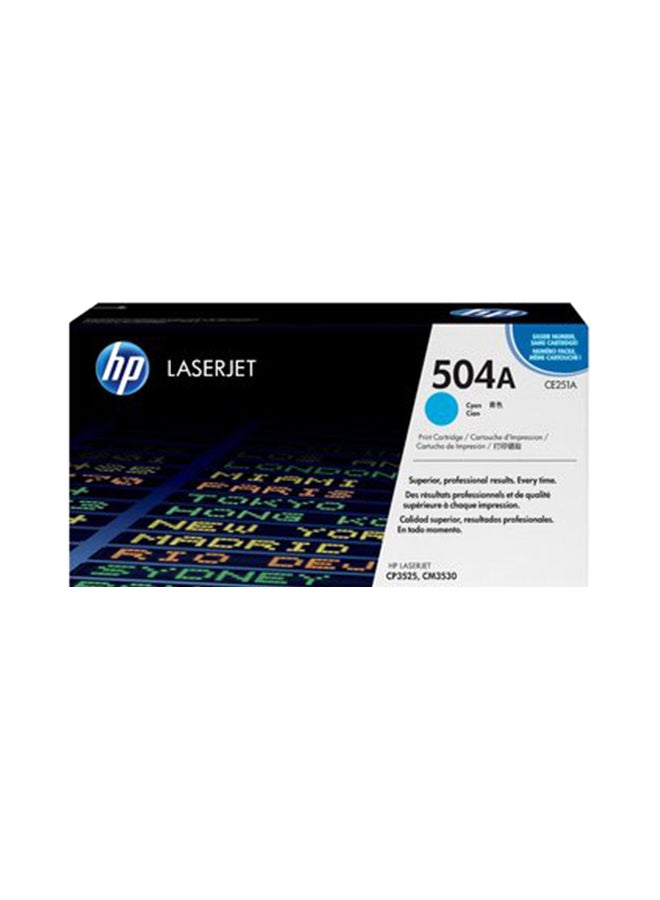 HP 504A Laser Toner Blue