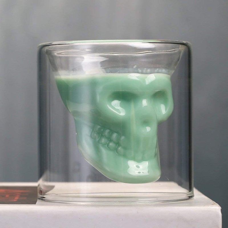 Skull Glass Clear 75ml - Image 2