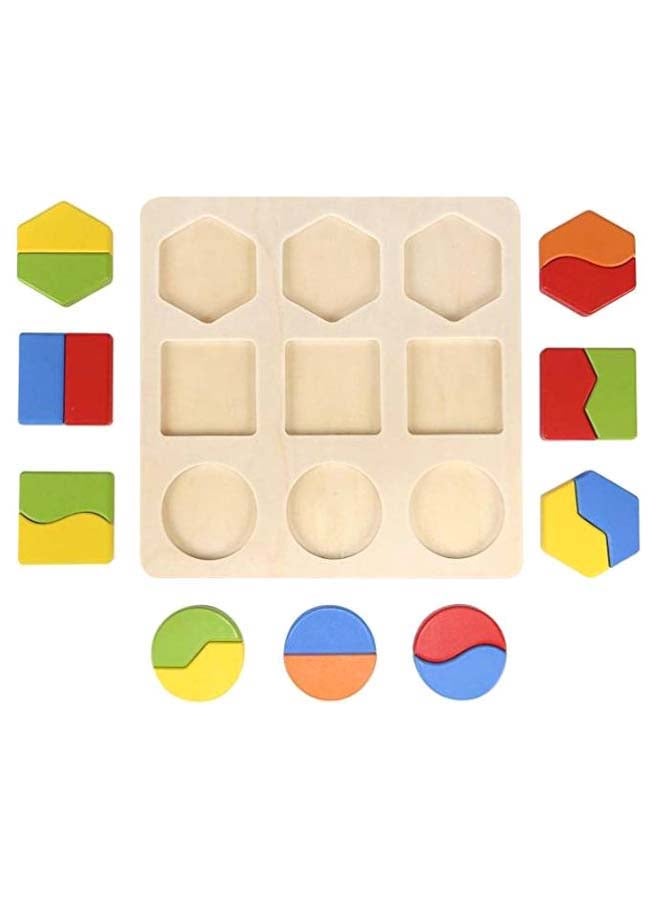 أحجية تركيب تعليمية بتصميم أشكال هندسية ثلاثية الأبعاد - Image 3