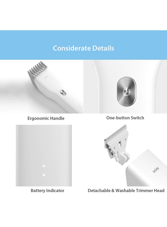 Xiaomi - Enhcen Boost Hair Trimmer White 17.00X4.00X9.00cm - Image 1