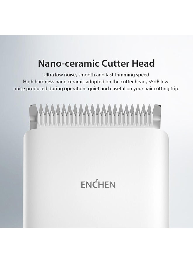 Xiaomi - Enhcen Boost Hair Trimmer White 17.00X4.00X9.00cm - Image 1