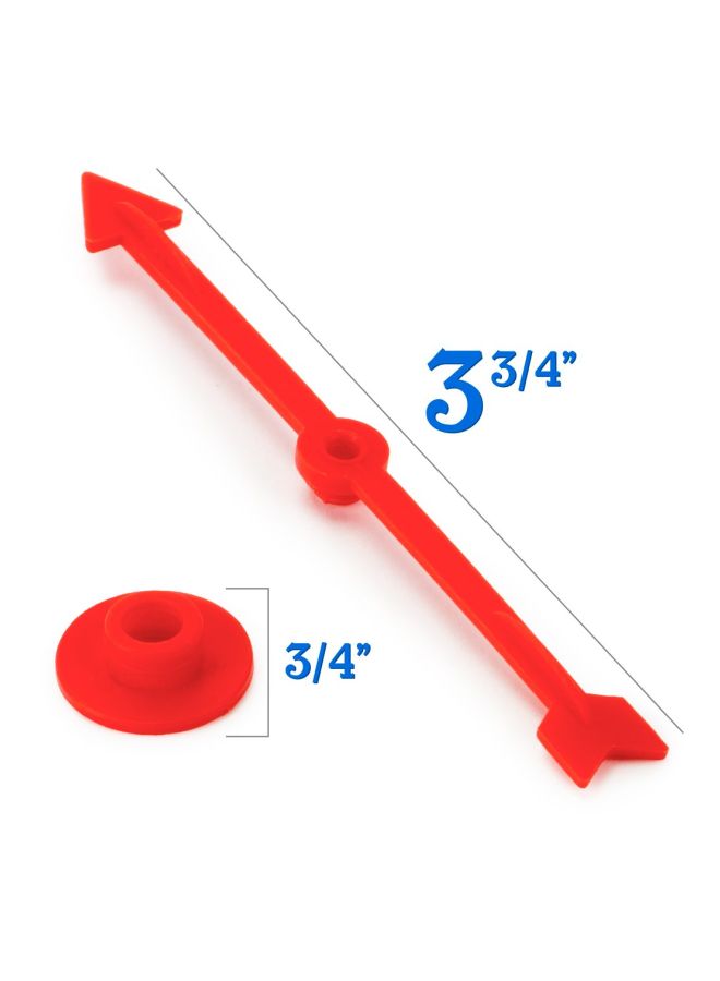 Brybelly - Pack Of 12 Arrow Game Spinner 4inch - Image 1
