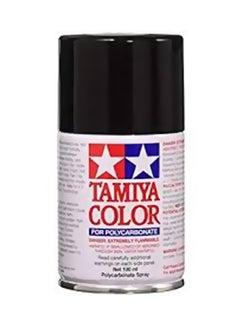 Tamiya Polycarbonate Spray Paint Black  - Image 1