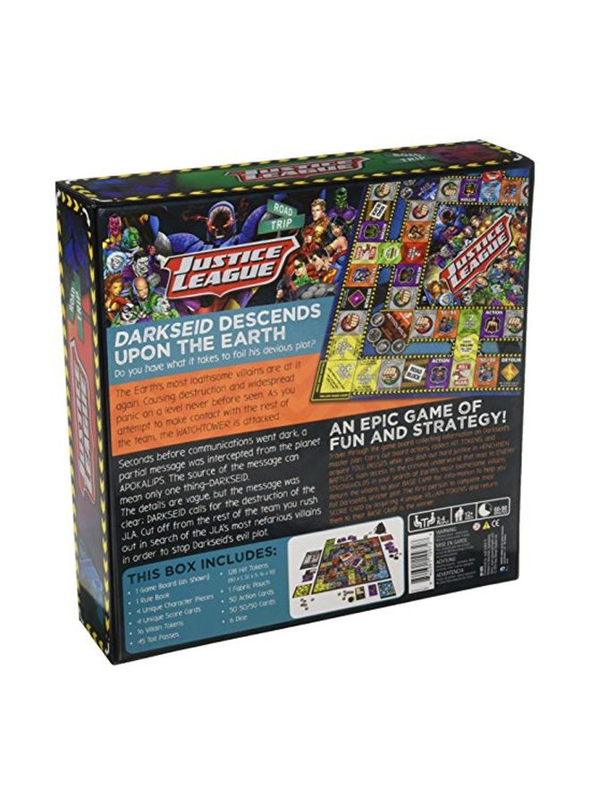 Aquarius Justice League Of America Road Trip Board Game 98005 - Image 3