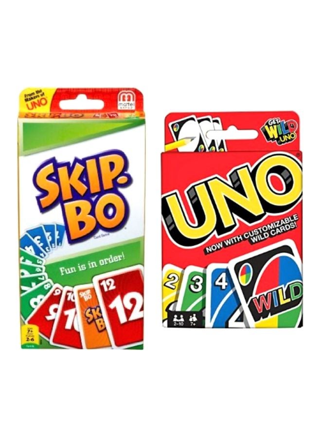 Pack Of 2 Skip Bo And Uno Card Game - v1579598123/N33545191A_1