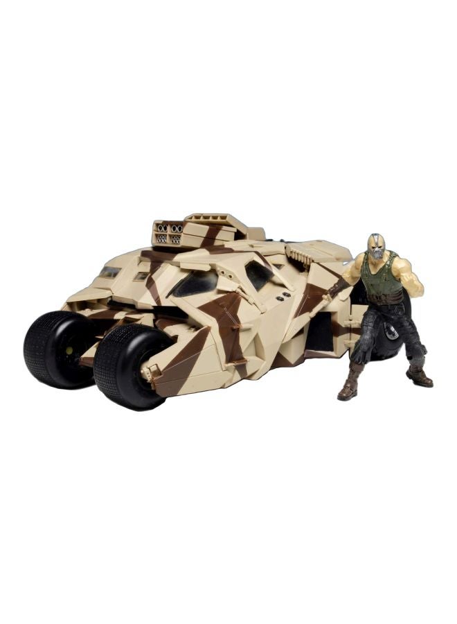 Moebius The Dark Knight Trilogy Armored Tumbler With Bane MMK967 