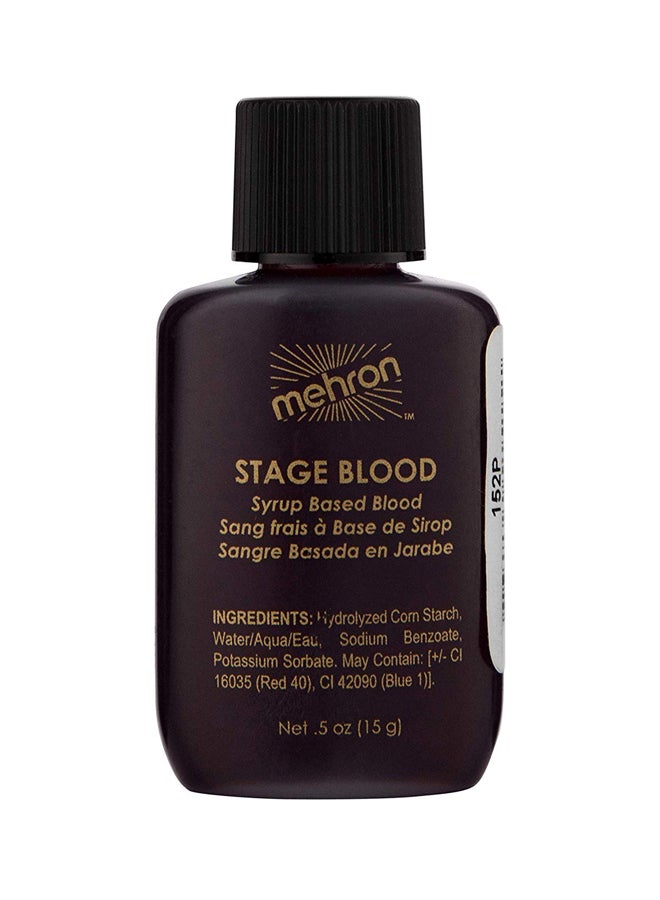 mehron Makeup Stage Blood Face And Body Paint Bright Arterial - Image 1