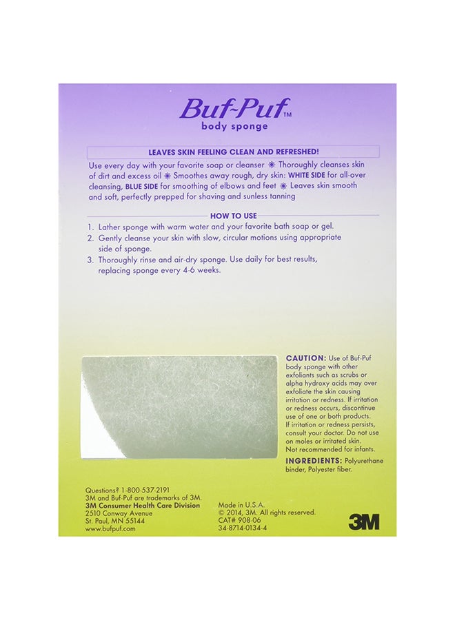 Buf-Puf Body Sponge Blue  - Image 3