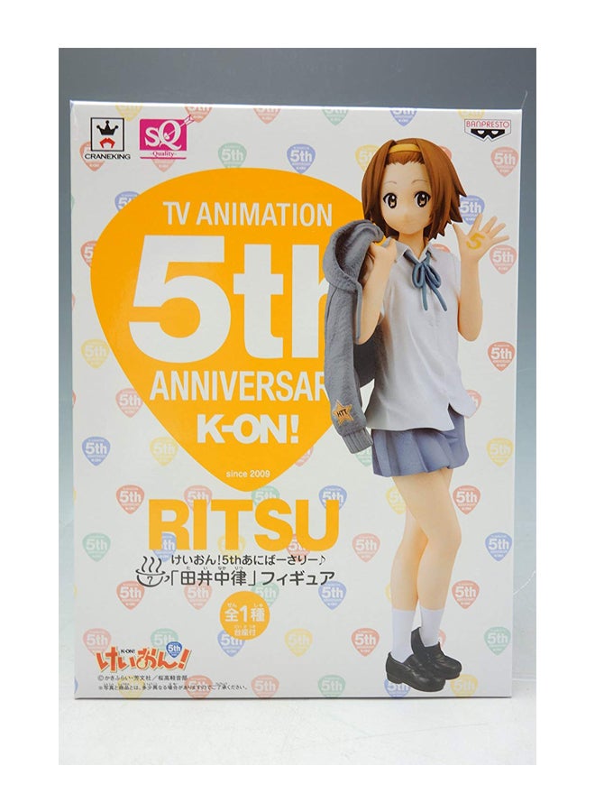 Banpresto - Ritsu Tainaka Figure 7inch - Image 1
