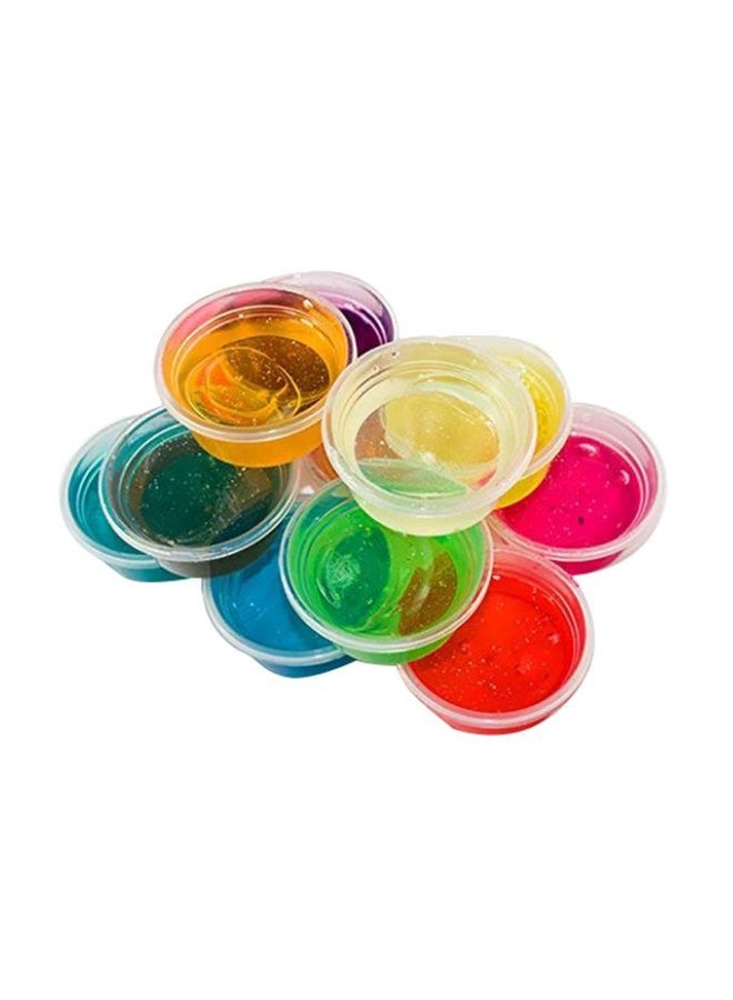 KriToy 24-Piece 5D Crystal Magic Putty Slime Jelly Set KT-163 - Image 1