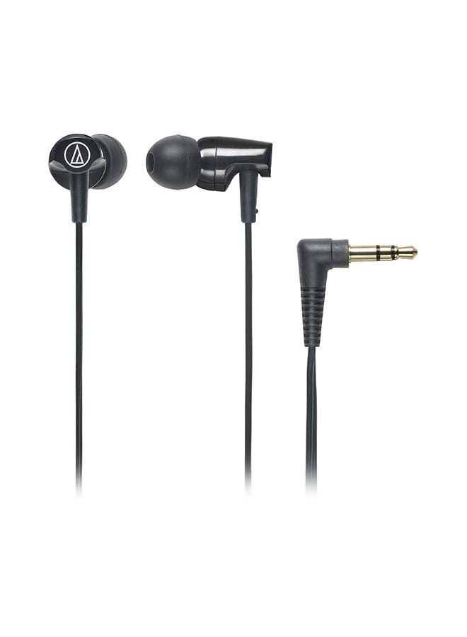 audio-technica ATH-CLR100BK Wired In-Ear Headphone Black