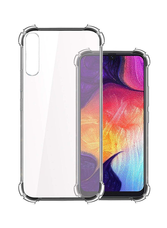 غطاء حماية خلفي لهاتف سامسونج جالاكسي A50 وجالاكسي A50s شفاف - Image 1