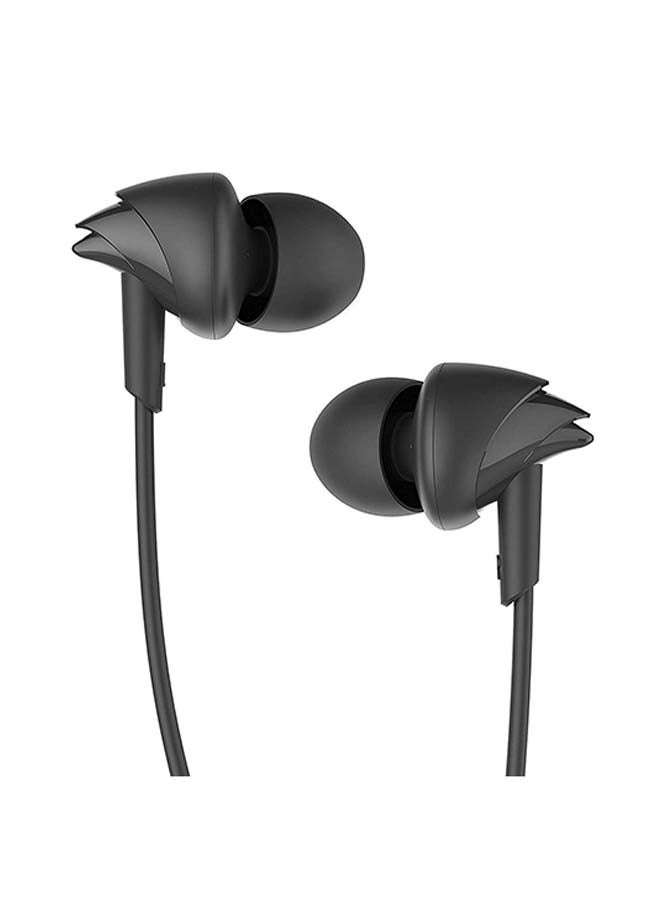 boAt BassHeads 100 Wired In-Ear Headphone With Mic Black - Image 1
