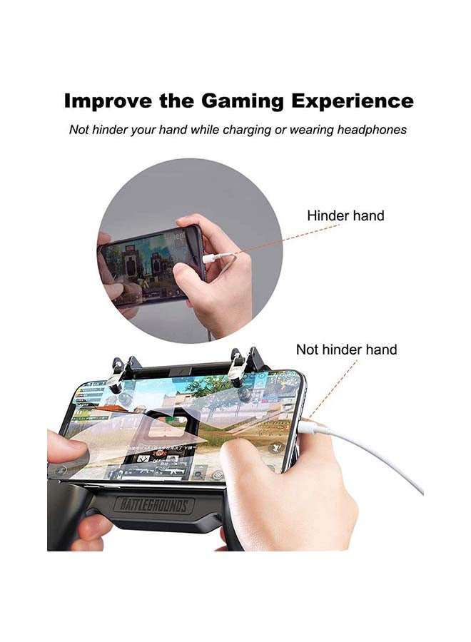 Noymi - Pubg Trigger Controller Mobile Game Gamepad Black - Image 1