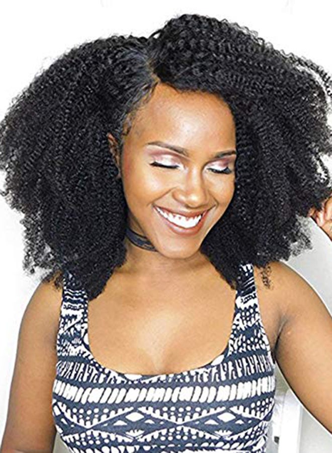 Luwigs 7-Piece Curly Hair Extension Set Black - Image 2