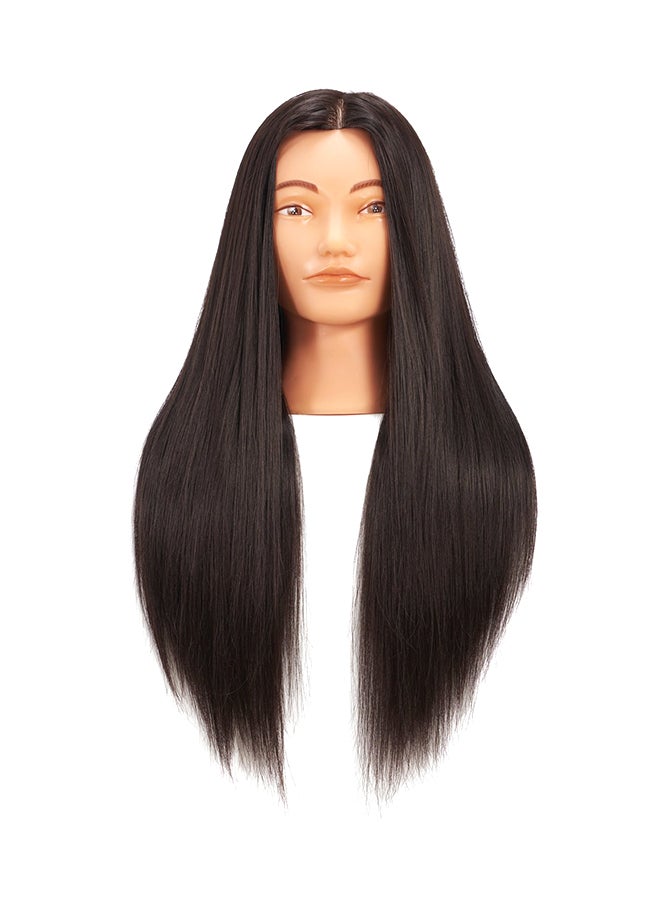 HAIRGINKGO Super Long Synthetic Fiber Hair Black 26-28inch - Image 1