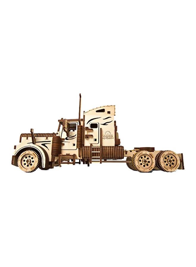 UGEARS 3-D Wooden Mechanical Mac Truck Puzzle VM-03 - Image 1