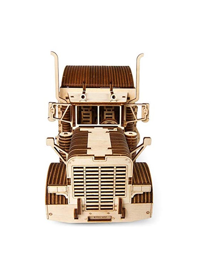 UGEARS 3-D Wooden Mechanical Mac Truck Puzzle VM-03 - Image 2
