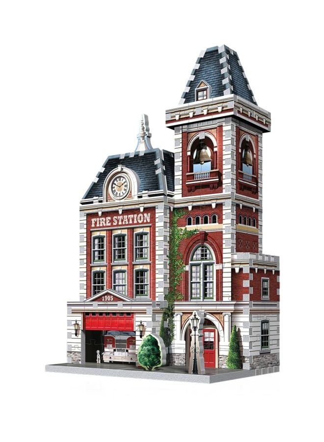 وربت 3 دي لعبة أحجية محطة إطفاء الحريق أوربانيا، مكونة من 285 قطعة طراز W3D-0505 - Image 1
