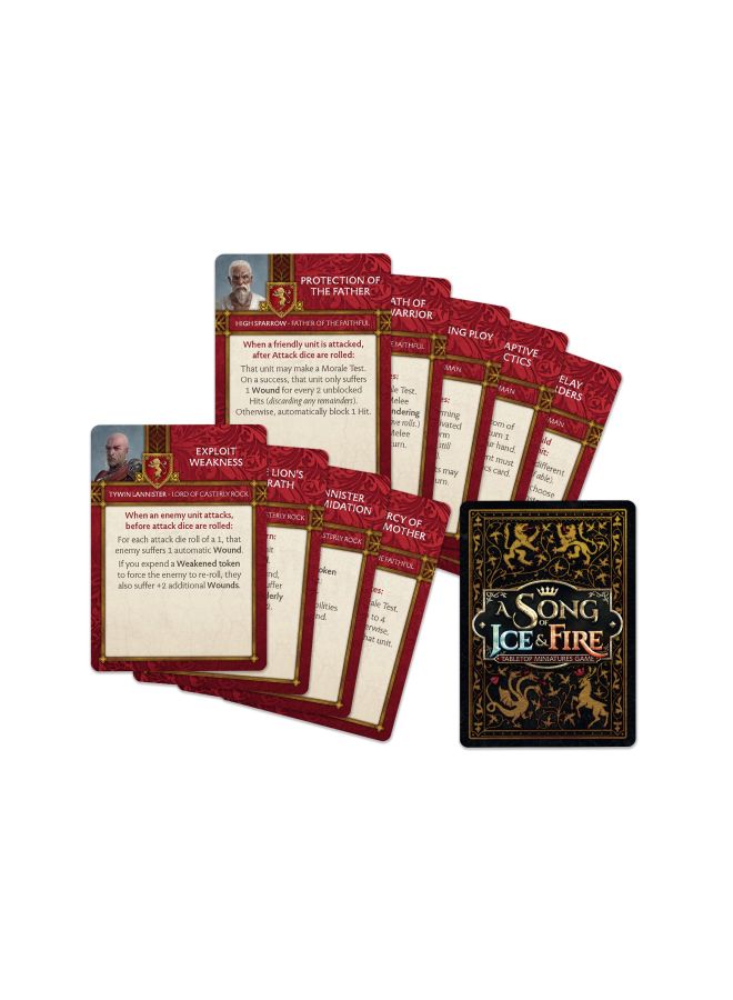 CMON A Song Of Ice And Fire: Lannister Heroes 1 Tabletop Miniatures Game CMNSIF209 - Image 2