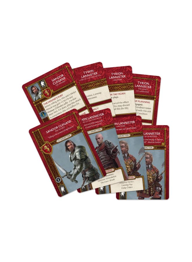 CMON A Song Of Ice And Fire: Lannister Heroes 1 Tabletop Miniatures Game CMNSIF209 - Image 4
