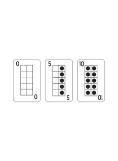 Learning Advantage 46-Piece Ten Frame Playing Cards Set 7293  - Image 3