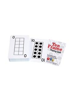 Learning Advantage 46-Piece Ten Frame Playing Cards Set 7293  - Image 4