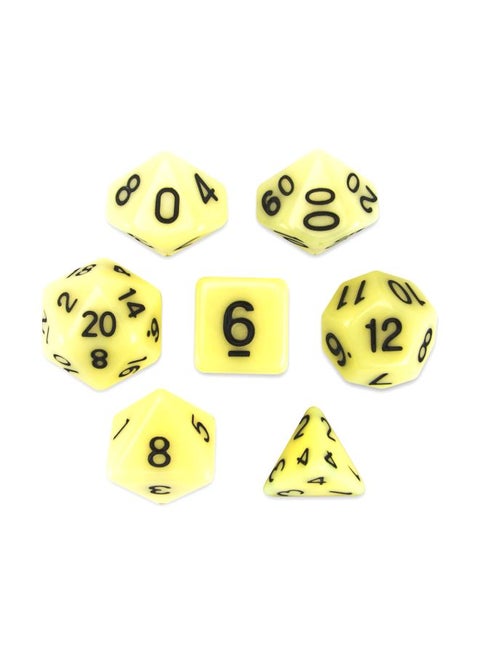 7-Piece Polyhedral Dice Set With Box
