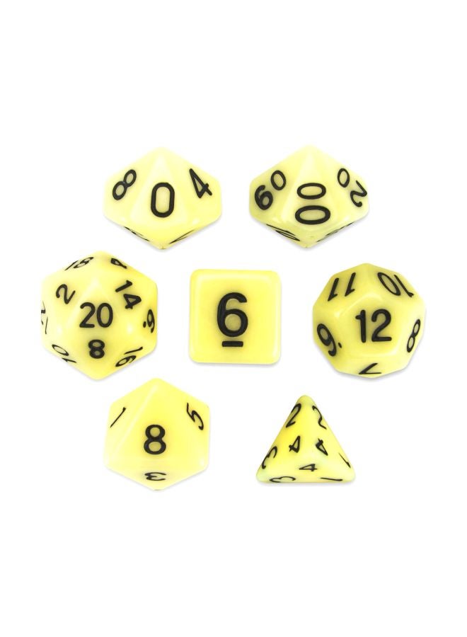 Wiz Dice 7-Piece Polyhedral Dice Set With Box  - Image 1