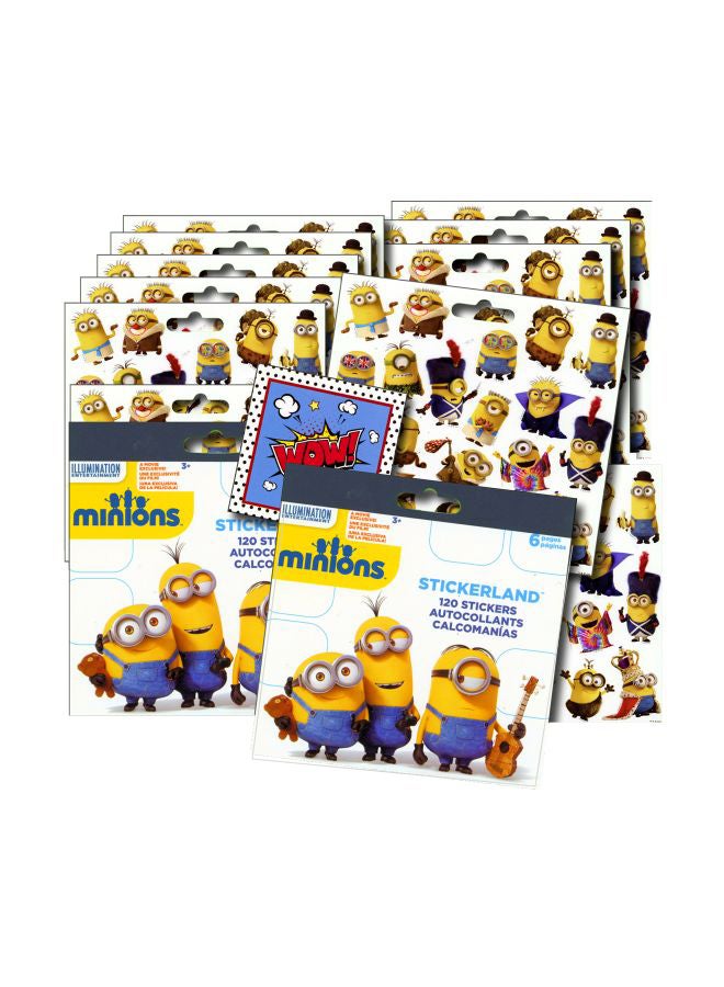 12-Sheets Minions Stickers Set - v1579605685/N33544986A_1