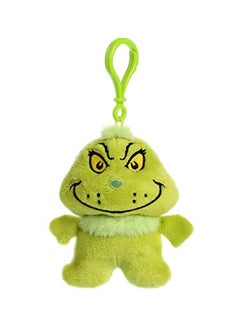 Aurora World Inc. Grinch Clip On Plush Stuffed Toy 4inch 