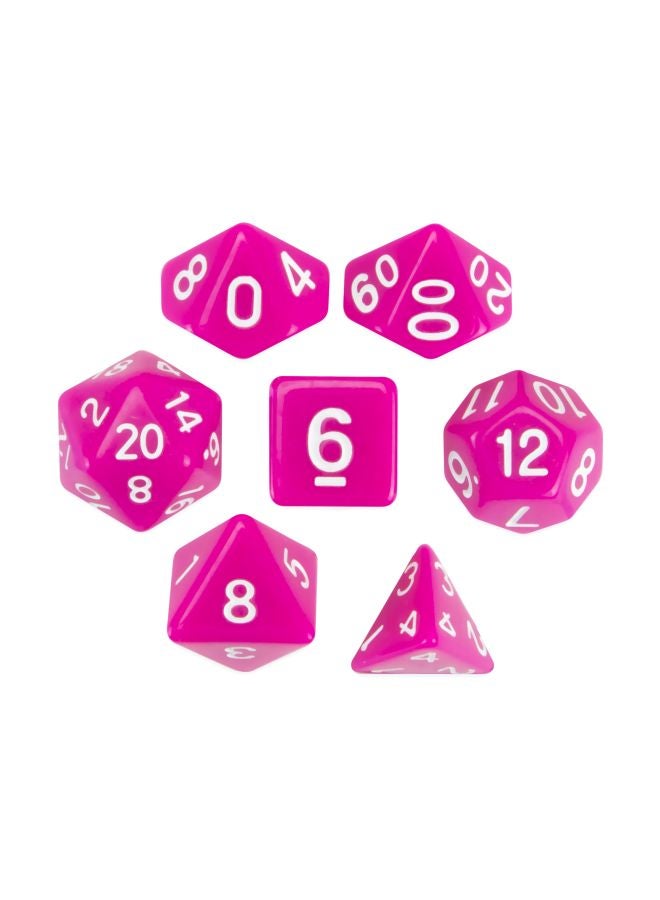 Wiz Dice 7-Piece Polyhedral Dice Set With Box  - Image 1