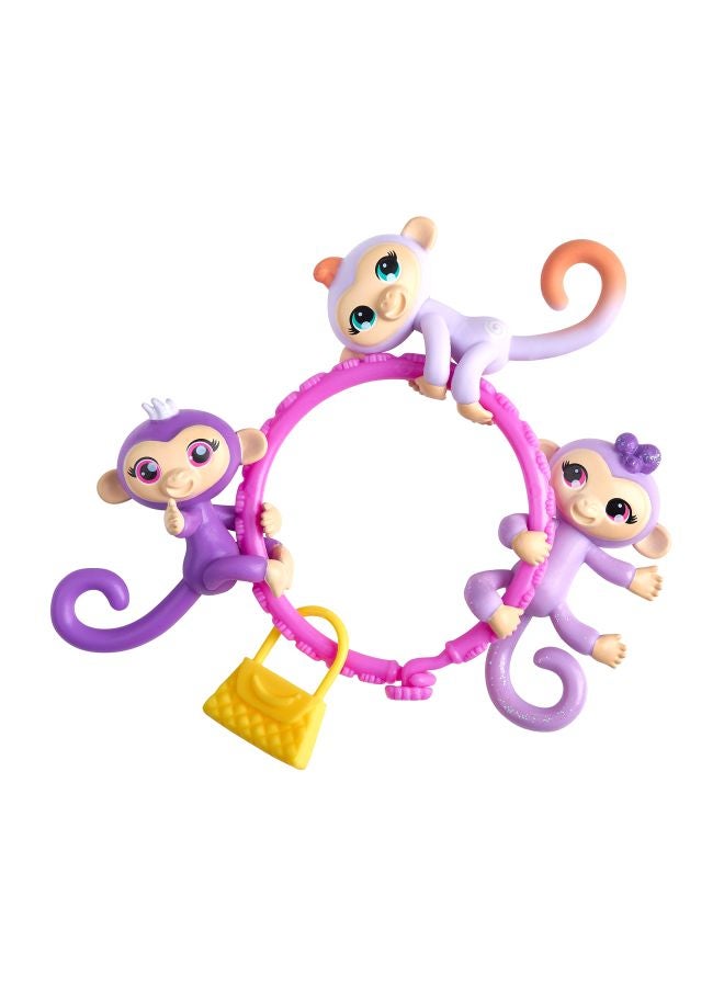 WowWee 5-Piece Fingerlings Plush Puppet Set - Image 1