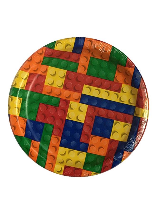 جرين براير 40 قطعة طبق حلوى للحفلات مع طقم مناديل