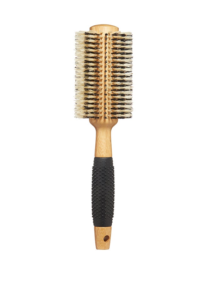 سام فيلا فرشاة بيضاوية الشكل بشعيرات مصنوعة من الخيزران 2X10X3بوصة - Image 1