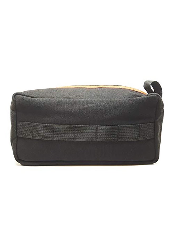 باداس بيرد كير حقيبة سفر متعددة الأغراض من قماش الكانفاس أسود 2x4x2.8بوصة - Image 3