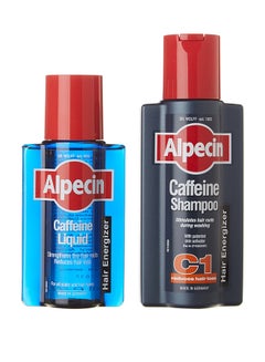 Alpecin 2-Piece Caffeine Shampoo And Caffeine Liquid Reduce Hair Loss  - Image 1