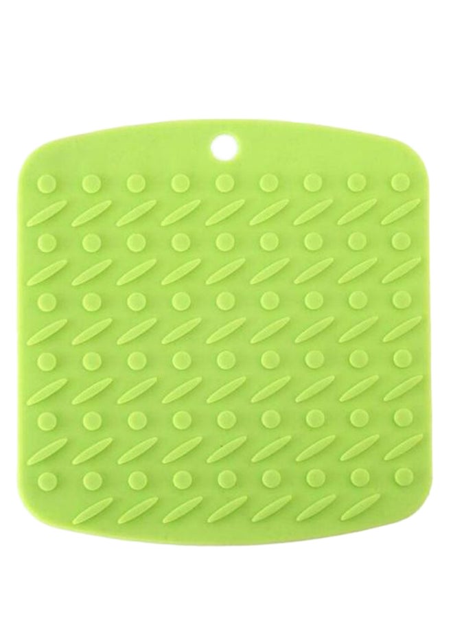 Multi-Functional Heat Insulation Pad Green 18 x 17cm