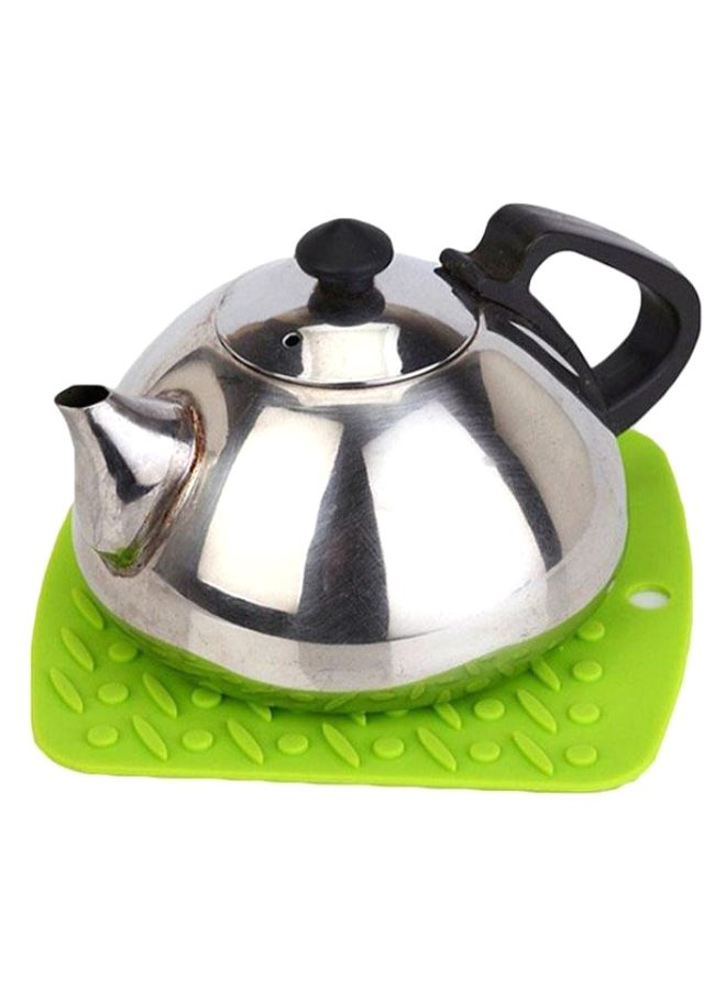 Multi-Functional Heat Insulation Pad Green 18 x 17cm