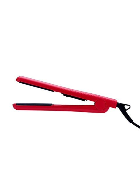 Electric Ceramic Flat Iron Straightener Red 400grams