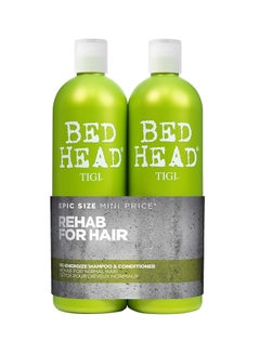 TIGI Bed Head Urban Antidotes Re-Energize Tween Shampoo & Conditioner Duo 750ml  - Image 1