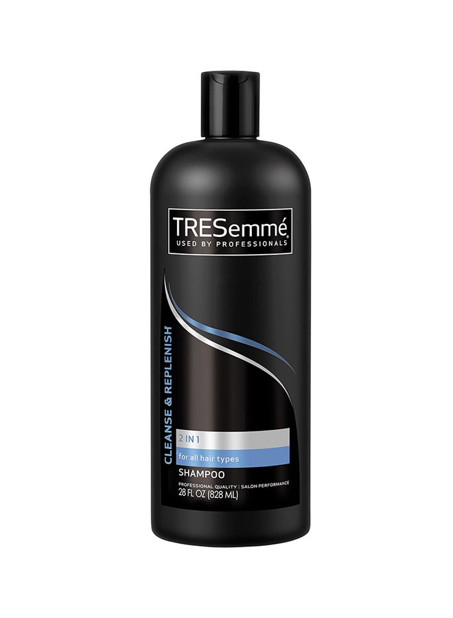 Tresemme - Cleanse & Replenish 2-In-1 Shampoo Plus Conditioner 828ml - Image 1