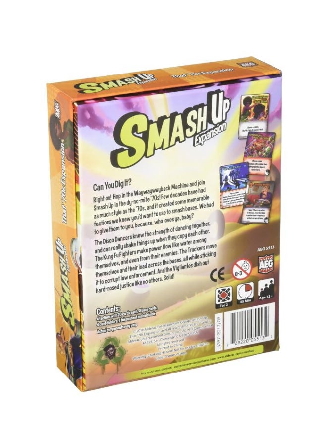 Alderac Entertainment Group (AEG) Smash Up: That 70s Expansion - Image 4