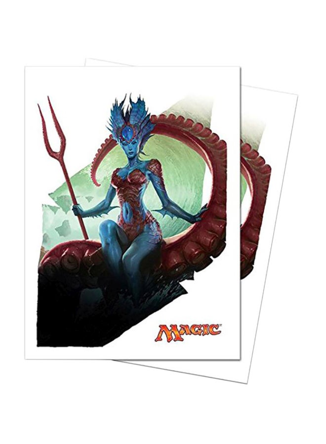 Ultra Pro - Pack Of 80 Magic The Gathering Battle For Zendikar Kiora Card Game - Image 1