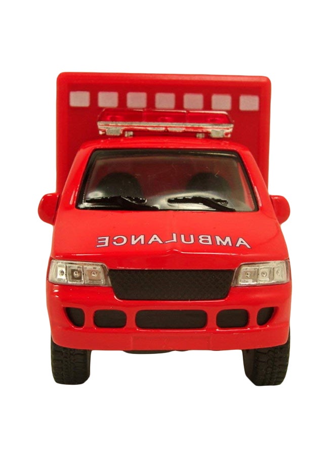 Kinsmart Diecast Ambulance 5inch  - Image 1